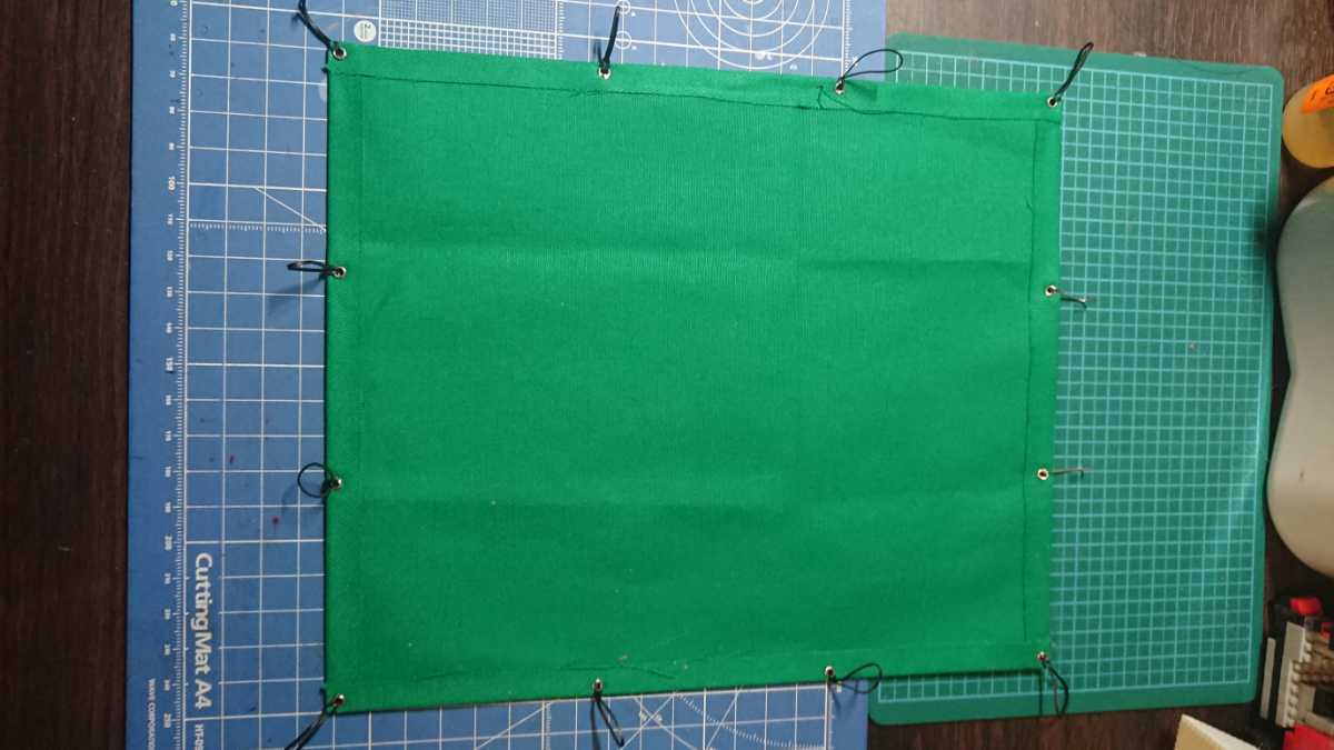 WPL D12 荷台シート(自作品)_5