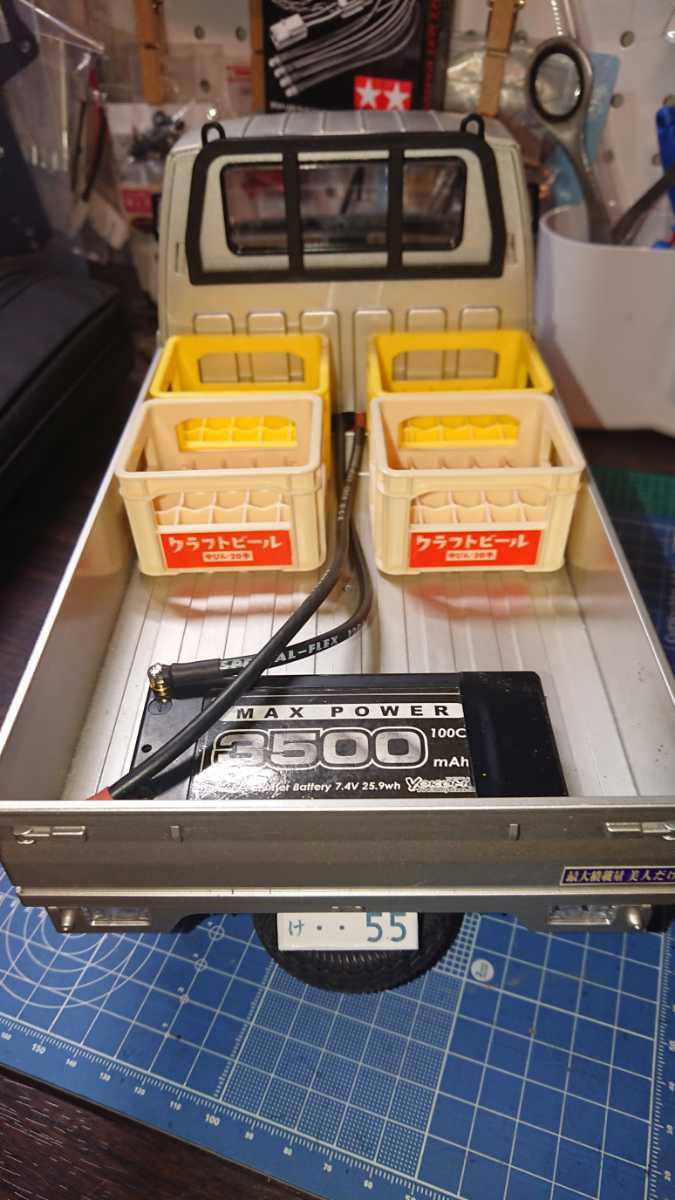 WPL D12 荷台シート(自作品)_7