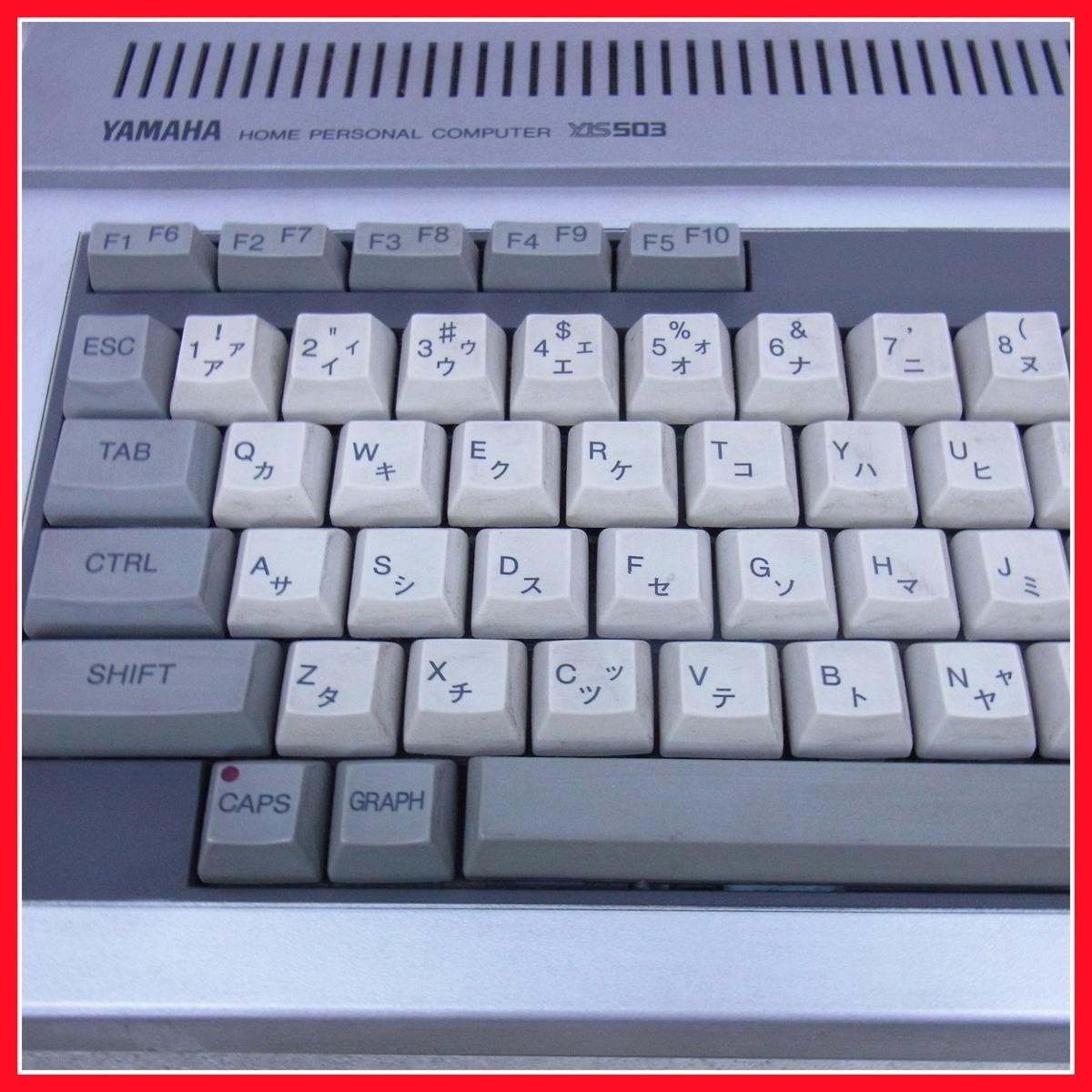 S0062 MSX YAMAHA ホームパーソナルコンピューター YIS503 MSX YAMAHA