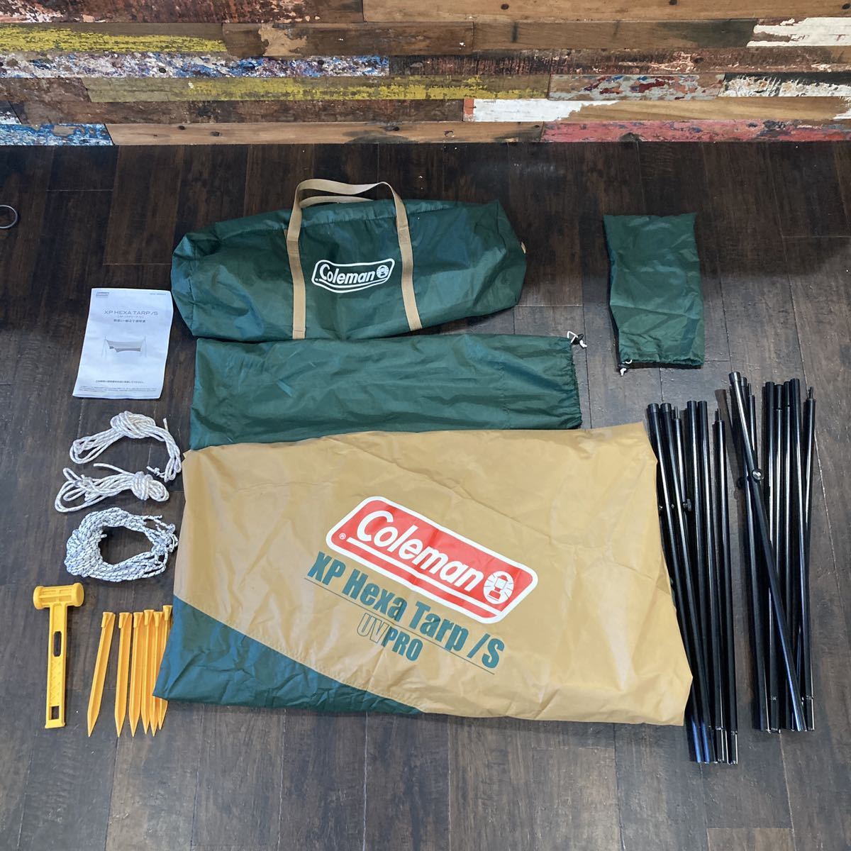 〇 Coleman コールマン ヘキサタープ XP HEXA TARP S キャンプ用品 