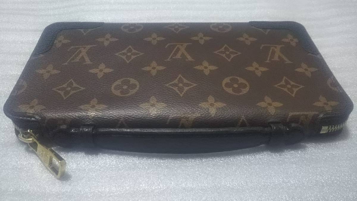 美品 LOUIS VUITTON ルイヴィトン モノグラム ノワール ラウンド 