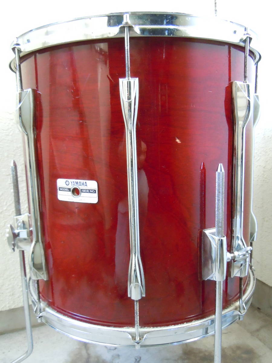 YAMAHA RECORDING CUSTOM FT916RC 16 X 16 フロアタム ワインレッド