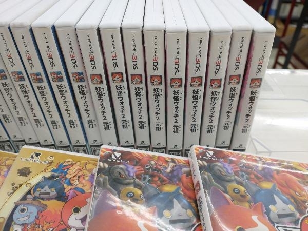 ジャンク ☆3DS 妖怪ウォッチ2 妖怪ウォッチバスターズ ソフト40本以上