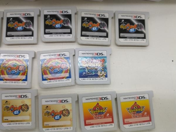 ジャンク ☆3DS 妖怪ウォッチ2 妖怪ウォッチバスターズ ソフト40本以上