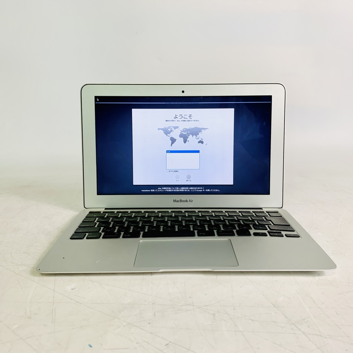 ジャンク MacBook Air 11インチ（Late 2010） Core 2 Duo 1.4GHz/2GB 