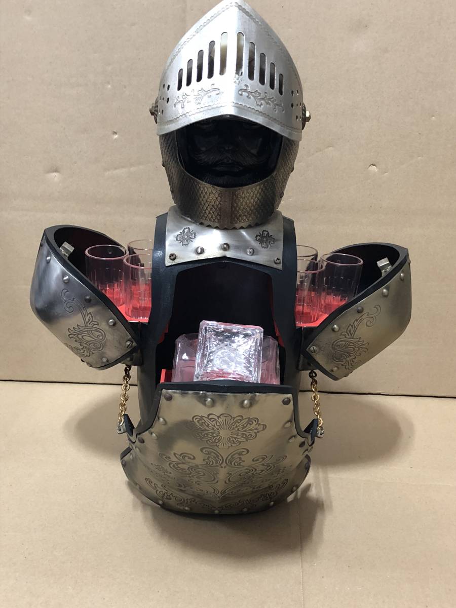 中古品 NIKKA ニッカウイスキー 西洋騎士 西洋甲冑 鎧 デキャンタ