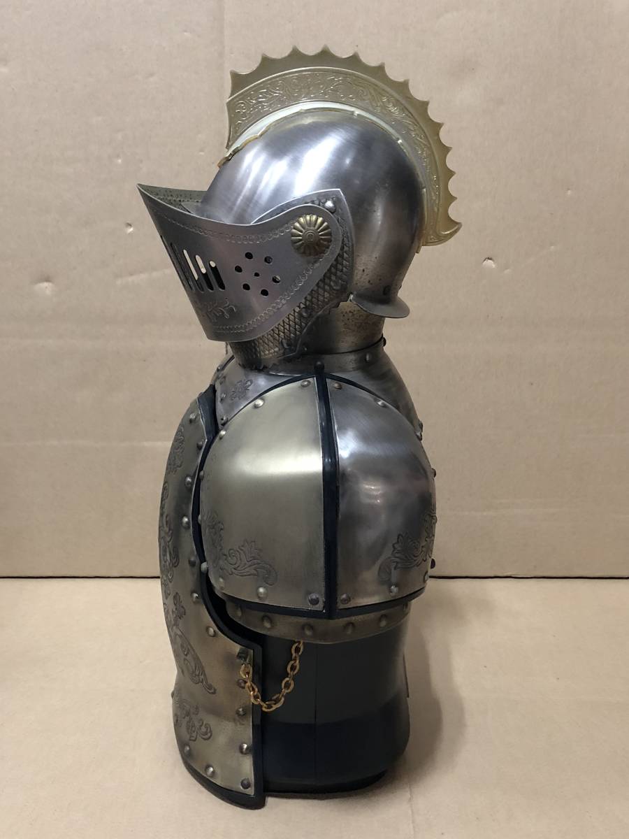 中古品 NIKKA ニッカウイスキー 西洋騎士 西洋甲冑 鎧 デキャンタ