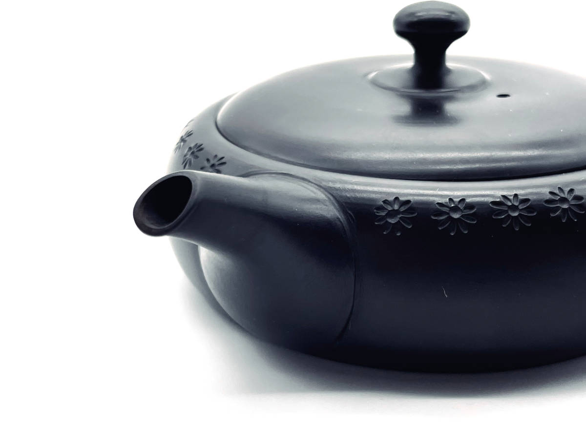 古美術 古玩 骨董品 十錦手櫻模樣蓋置 嘉慶年製 茶道具 古美術 古玩