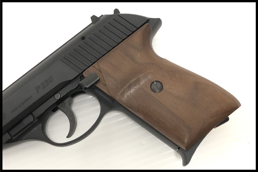東京)KSC SIG P230 ガスブローバック ABS 旧モデル 現状品 木製