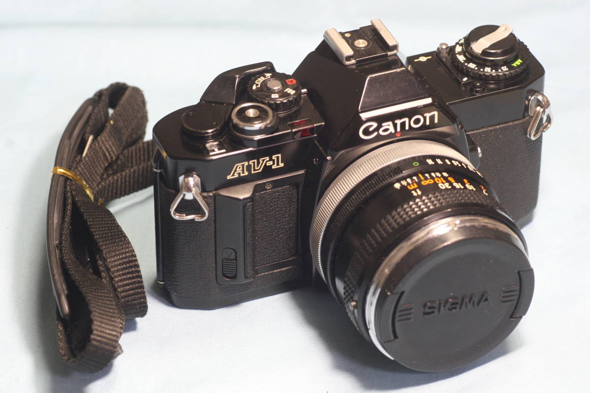 Canon フィルム一眼レフ入門☆Canon AV1☆完動品＊美品＊初期保証付