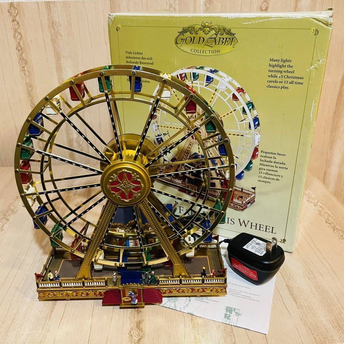 ☆新品！日本未発売☆ミスタークリスマス 高級オルゴール 観覧車 30曲 