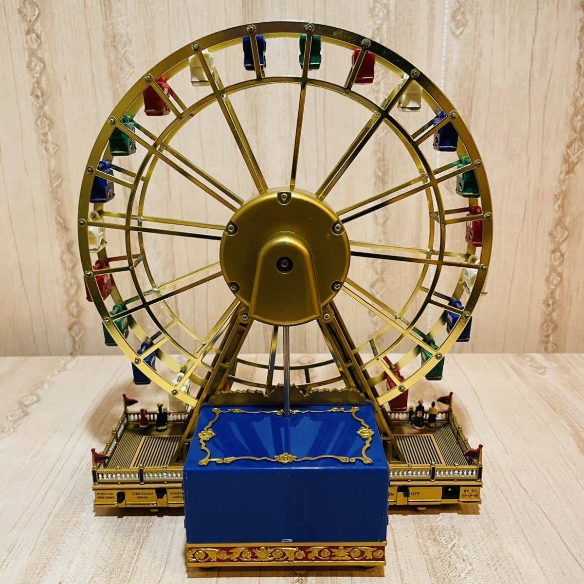 ☆新品！日本未発売☆ミスタークリスマス 高級オルゴール 観覧車 30曲