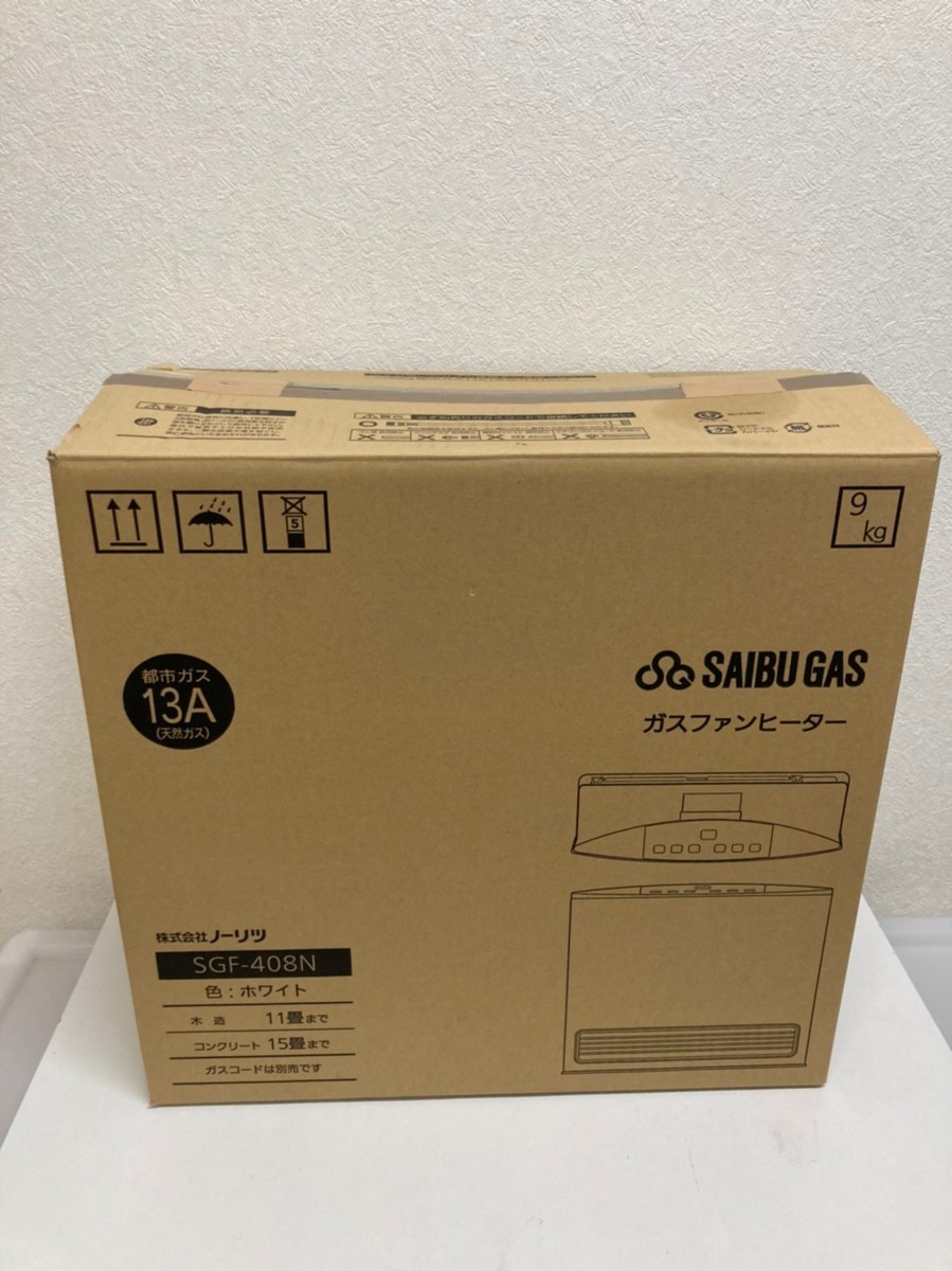 SGF-408N ガスファンヒーター 西部ガス NORITZ 即日発送