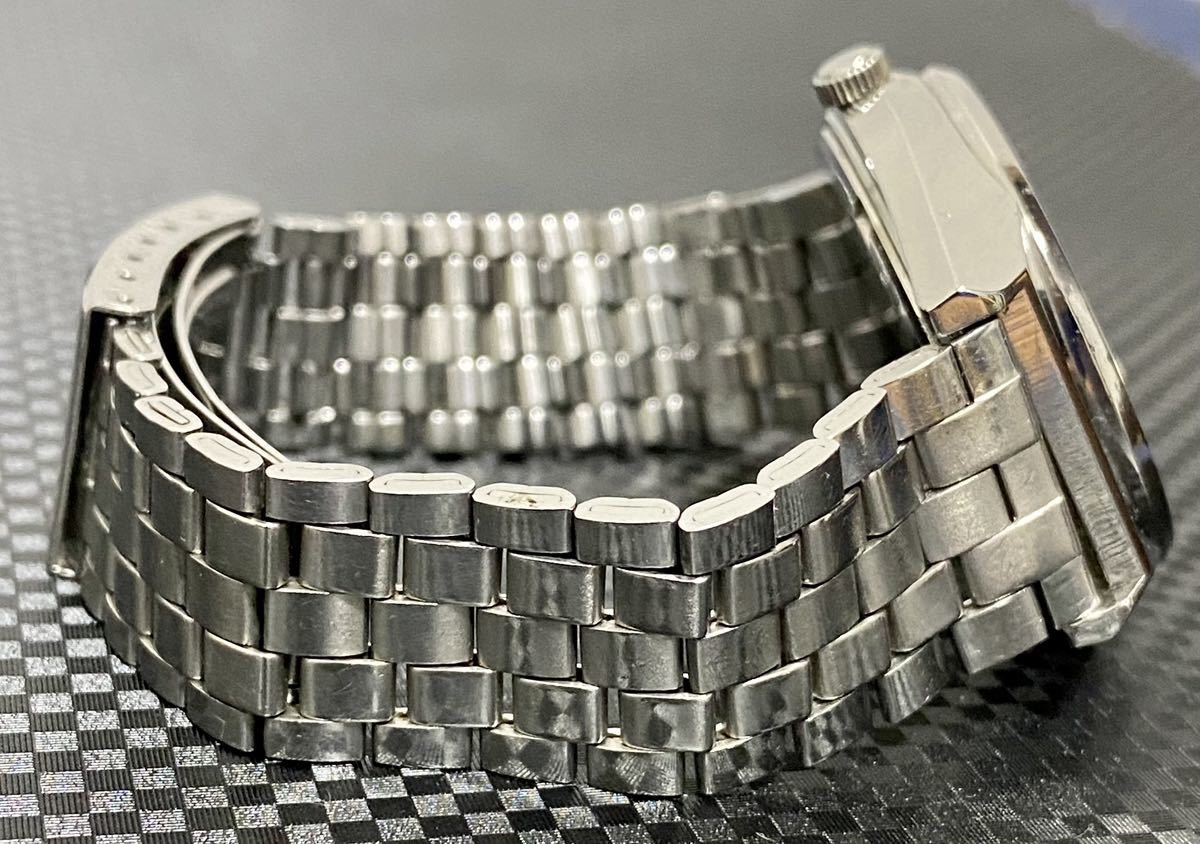 ロードマチック セイコー SEIKO LM MATIC セイコーマチック 1円 腕時計 全数字 フル OH済 ノンデイト 中古 スクリューバック カットガラス -セイコー