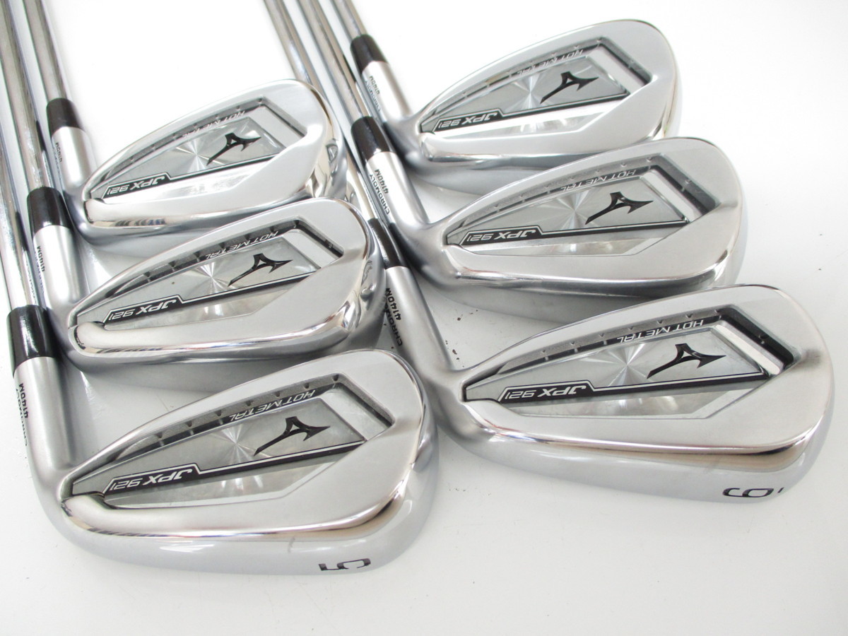 美品 ミズノ JPX921 HOTMETAL ホットメタル 5-PW 6本 NS950NEO(S) MIZUNO JPX-921 HOT METAL ネオ 綺麗