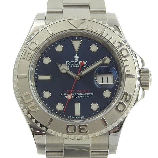 1円☆03楽市☆ ROLEX ロレックス ヨットマスターロレジウム メンズ オートマ 腕時計 116622 ランダム_1