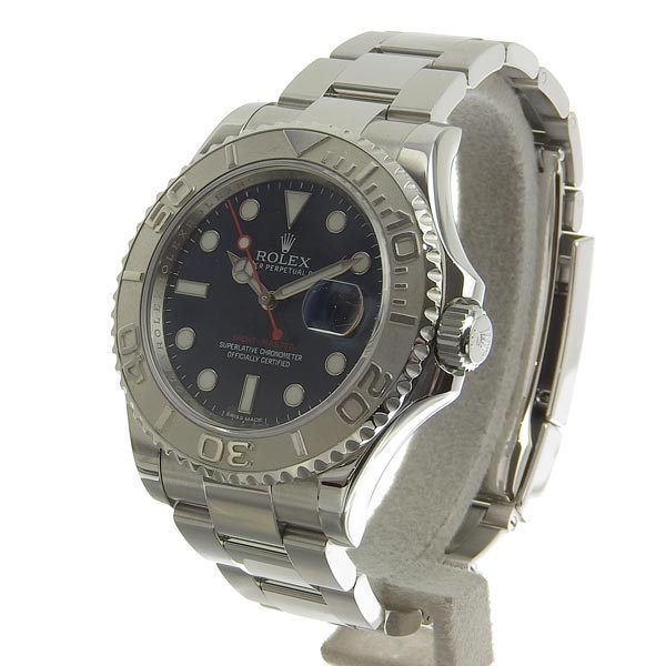 1円☆03楽市☆ ROLEX ロレックス ヨットマスターロレジウム メンズ オートマ 腕時計 116622 ランダム_2