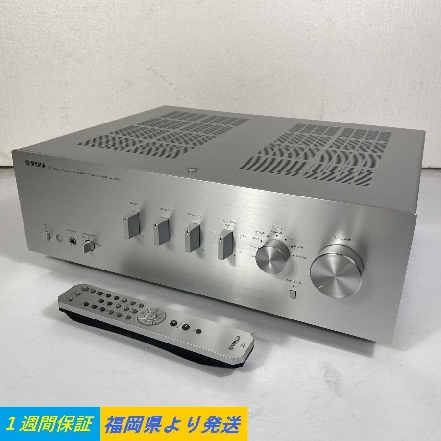 ヤマハ YAMAHA A-S301 プリメインアンプ リモコン付き 動作品｜Yahoo