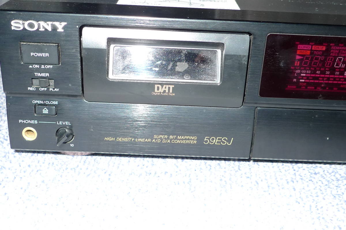 SONY DTC-59ESJ ソニー DATデッキ◇ジャンク品 [0183AH] SONY DAT