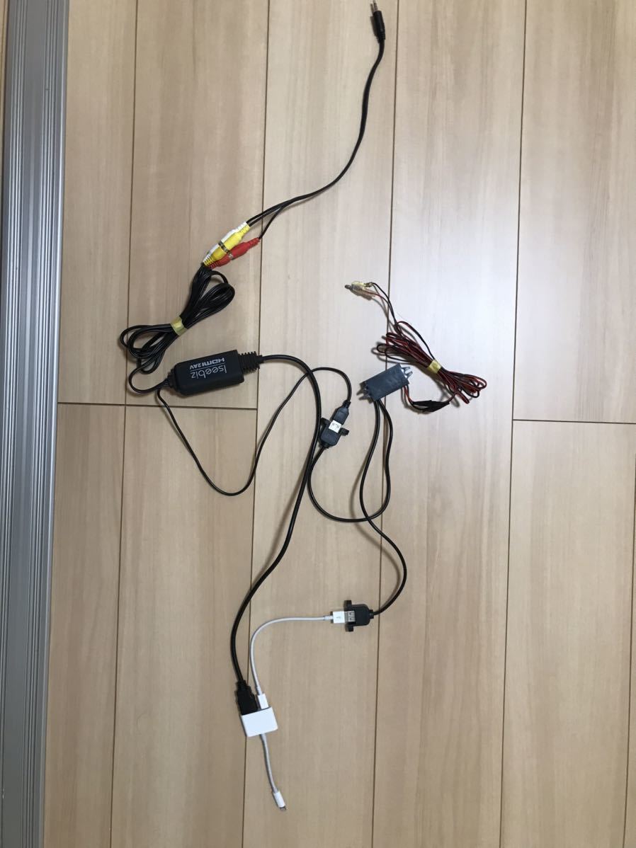 ミラーリングキット 電源 &amp;RCA変換ケーブル＆HDMI変換アダプタ付き