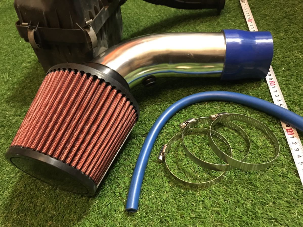 エア セット | エアクリーナー 76mm内径対応 車用 VEHSUN アルミ製エアインテークパイプ スポーツ パイプ クリーナー アルミ 76mm インテーク ADPOW 0