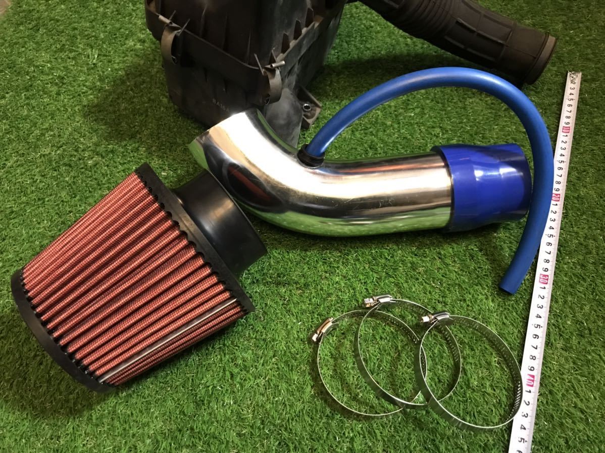 エア セット | エアクリーナー 76mm内径対応 車用 VEHSUN アルミ製エアインテークパイプ スポーツ パイプ クリーナー アルミ 76mm インテーク ADPOW 0