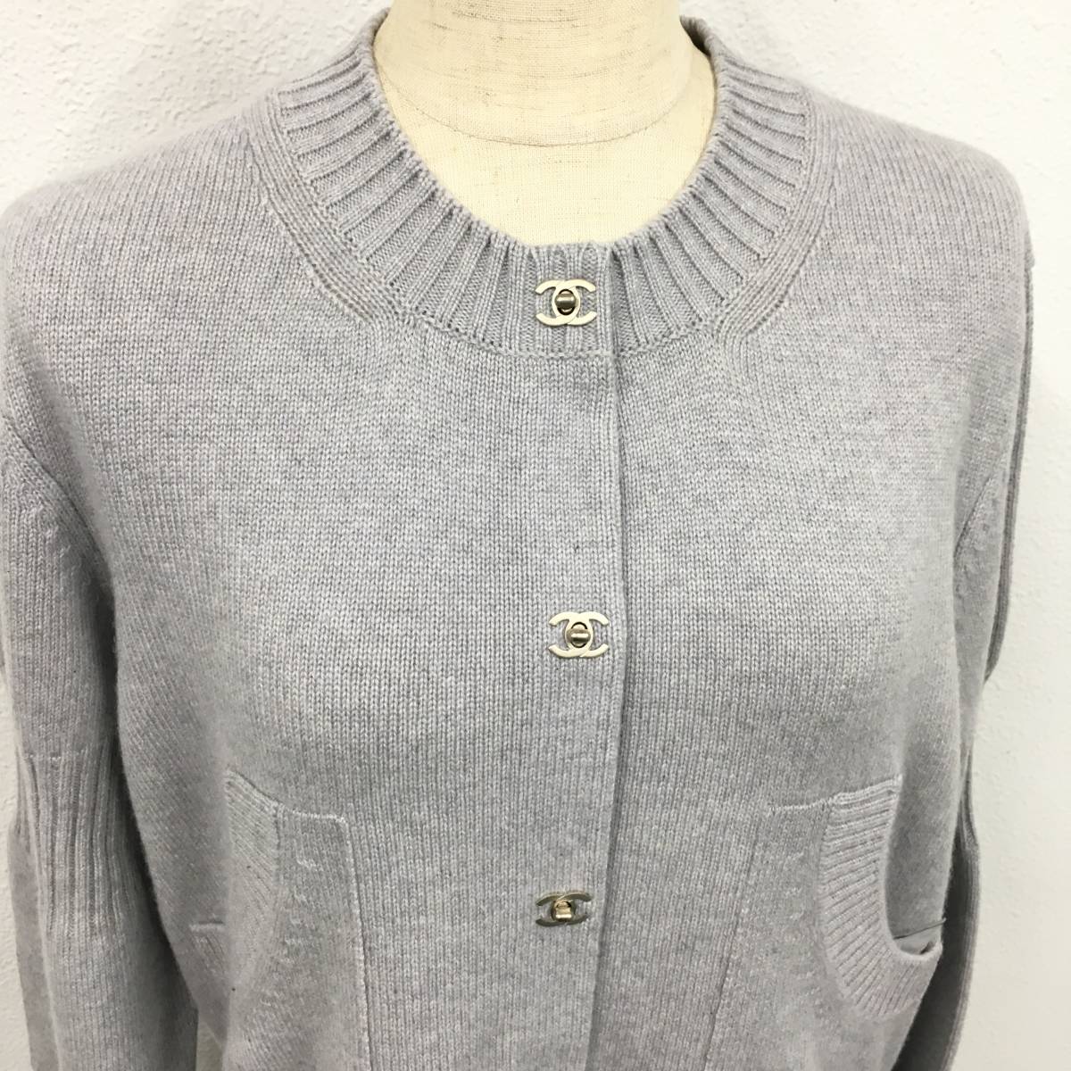 ☆B11138【未使用保管品】CHANEL シャネル/カーディガン/ココマーク
