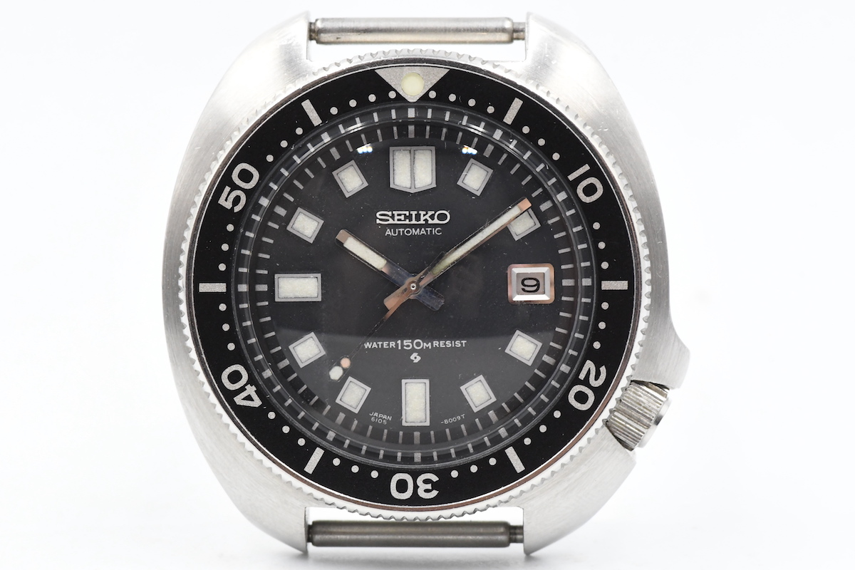 セイコー セカンドダイバー 6105-8110 I#144943 0 滋賀県 SEIKO 