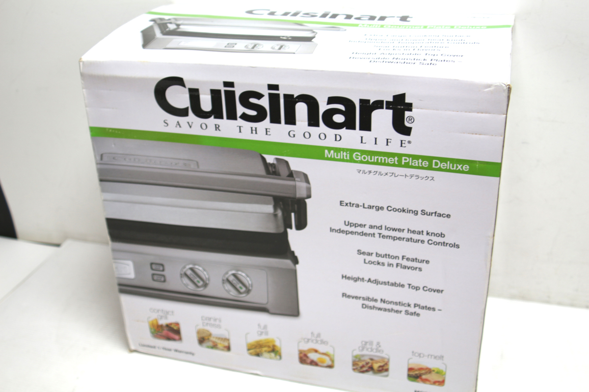 1円～【☆31-1935】□未使用□Cuisinart GR-150J マルチグルメプレート