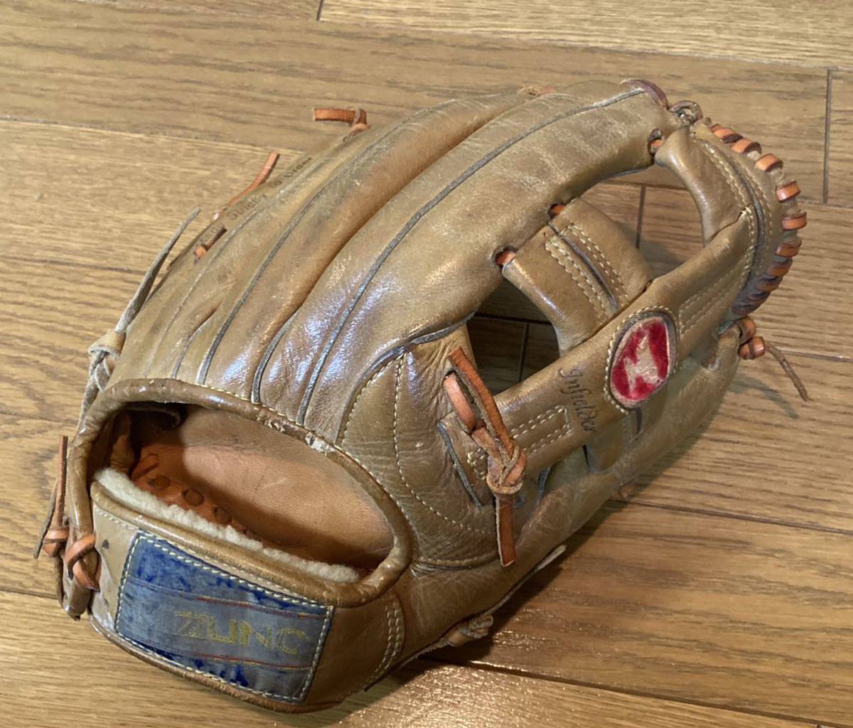 ミズノ ヴィンテージ硬式用グローブ ワールドウィンプロフェッショナル中古品