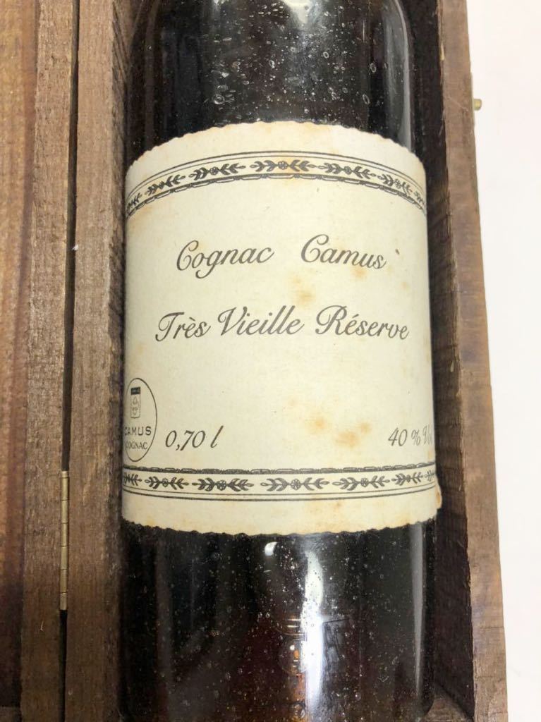 激レア 古酒 CAMUS カミュ COGNAC コニャック Tres Vieille Reserve