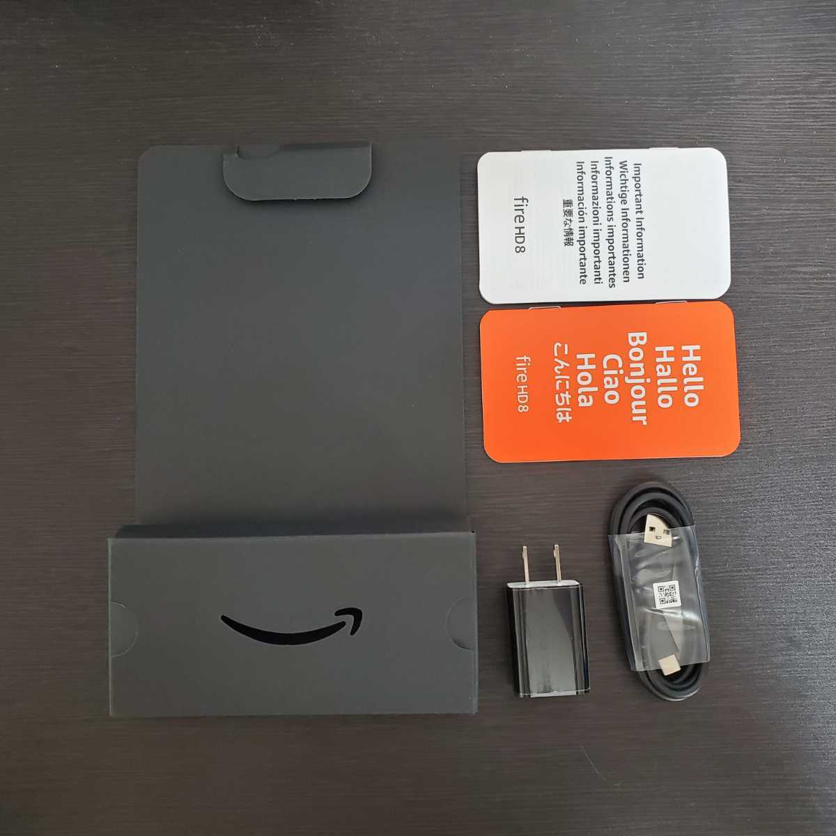 ほぼ未使用 Amazon fire HD 8 32GB ホワイト 純正カバー付_8