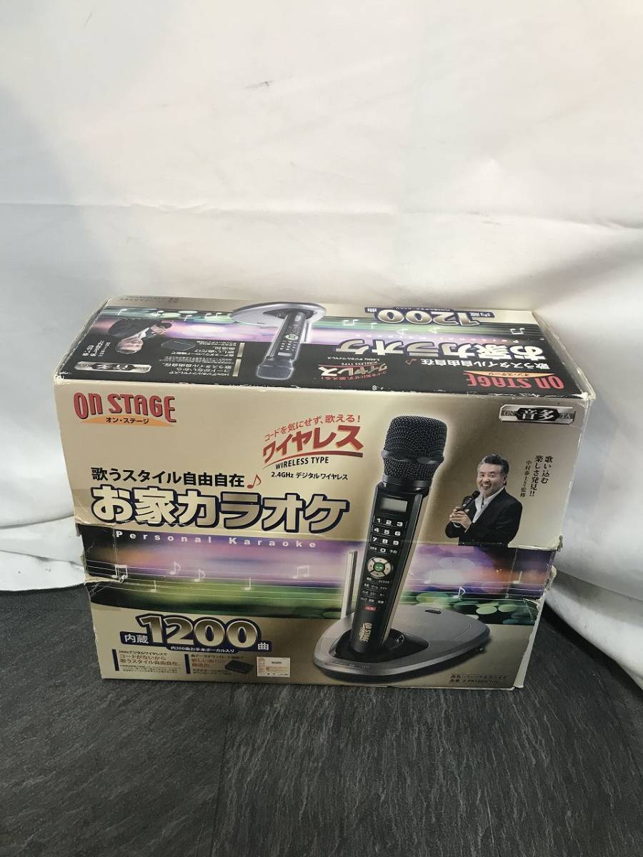 on stage パーソナル カラオケ ペア マイク Z-PK120WT Z-PKD100 セット オン ステージ カラオケ 家庭用 元箱 付属品多数 現状品(カラオケ機器)｜売買されたオークション情報、yahooの商品情報をアーカ カラオケ機器