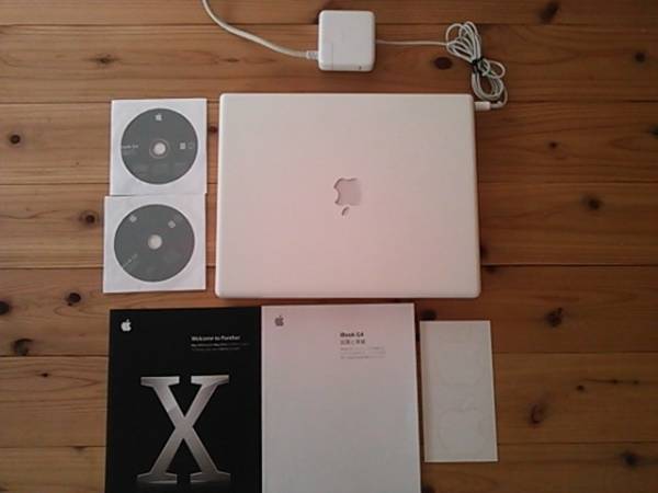 ☆中古・リカバリ可☆iBook G4/14インチ/1.2GHz/60GB/512MB/AM/_1