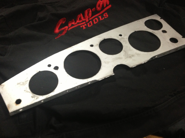 トヨタスポーツ800 ヨタハチ 前期型メーターパネル ジャンク_3