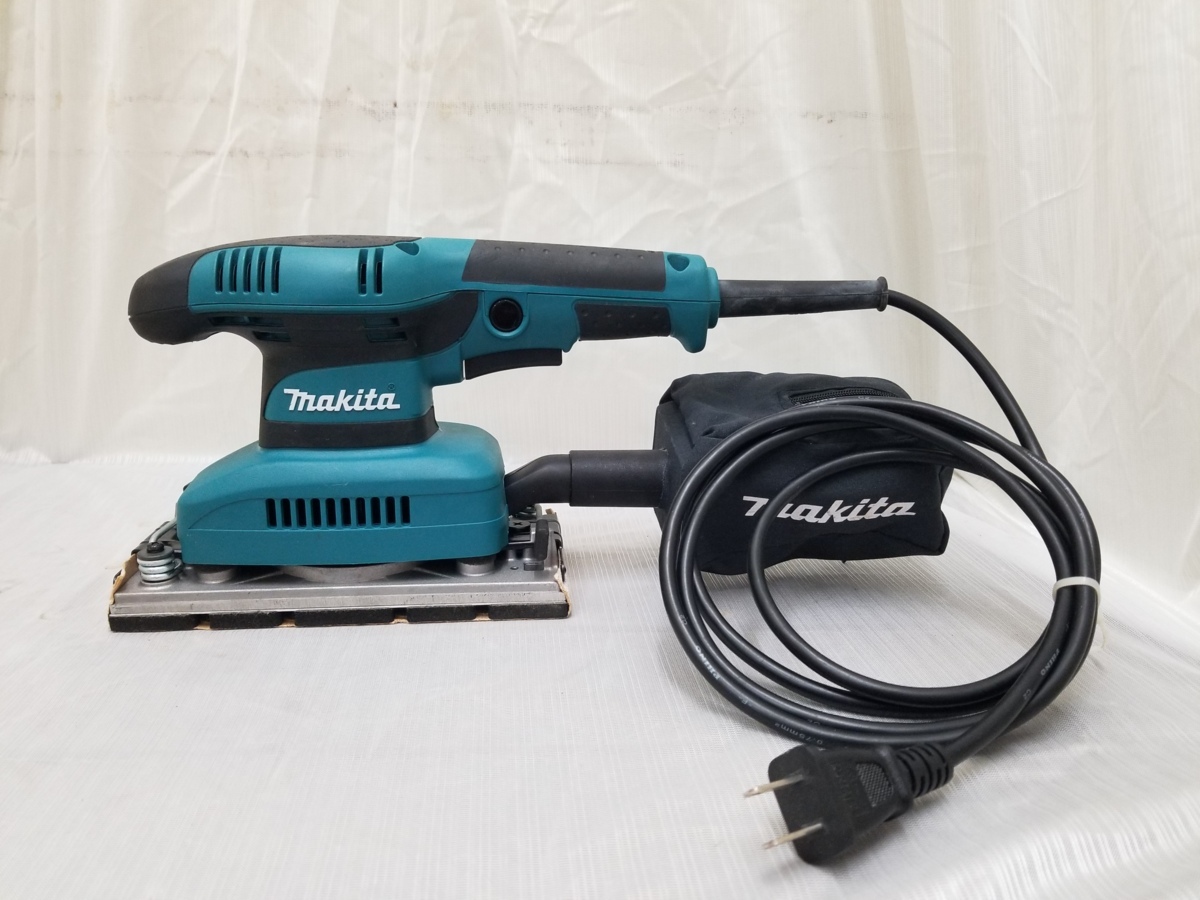 【中古現状品、店頭併売品】makita BO3710 仕上げサンダー① 【007-211112-YN-04-KOF】
