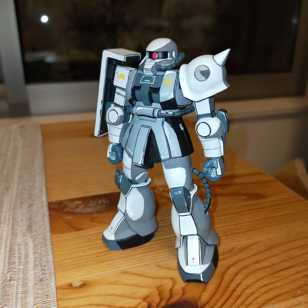 イラスト風模型 アニメ塗り ガンプラ ガンダム 完成品 塗装済 Hg ザクii Zaku Gundam Gunpla リペイント 二次元 2d 完成品 売買されたオークション情報 Yahooの商品情報をアーカイブ公開 オークファン Aucfan Com