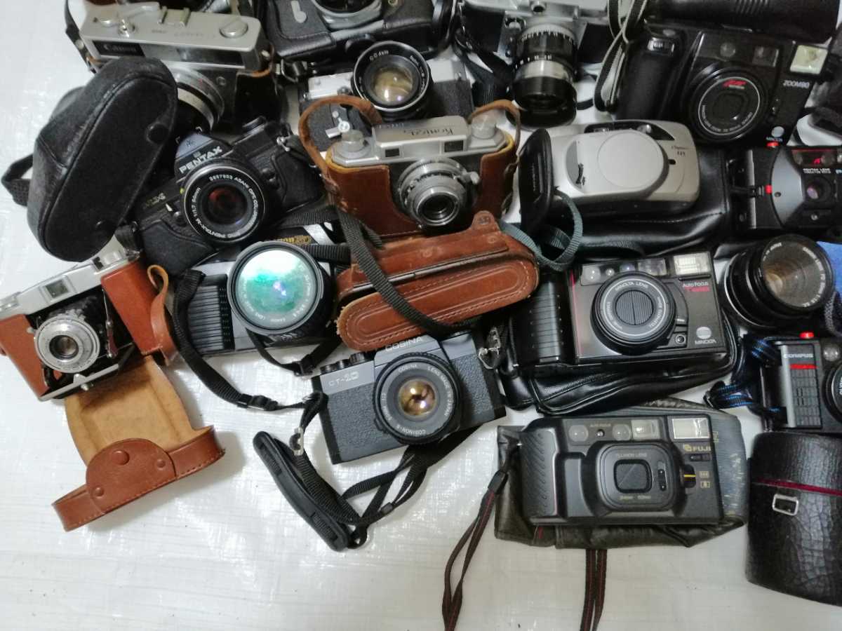 売切り フィルムカメラ いろいろセット ジャンク 売切り 0298 ジャンク 売切り フィルムカメラ ジャンク品 0257(その他)｜売買された All