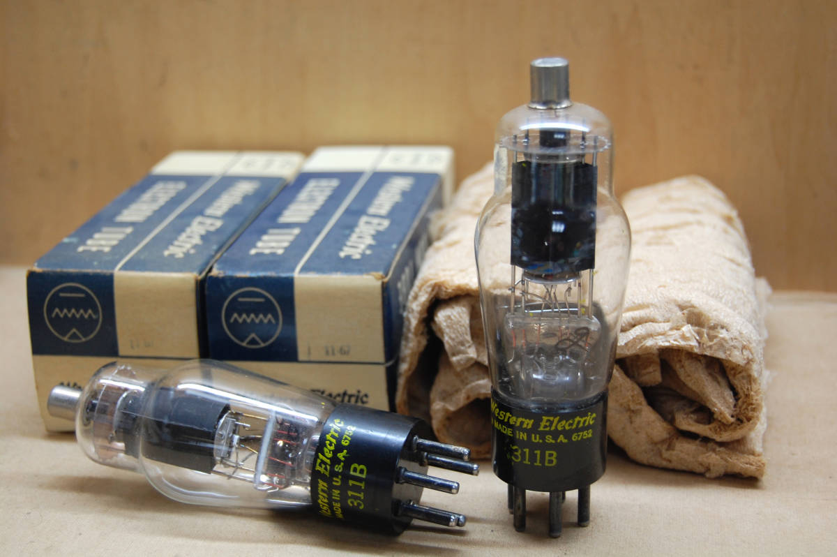 安い，大得価 真空管 Western Electric 311B same lot in Original Box NOS pair(真空管)｜売買されたオークション情報、yahooの商品情報をアーカイブ公開 - オークファン 真空管