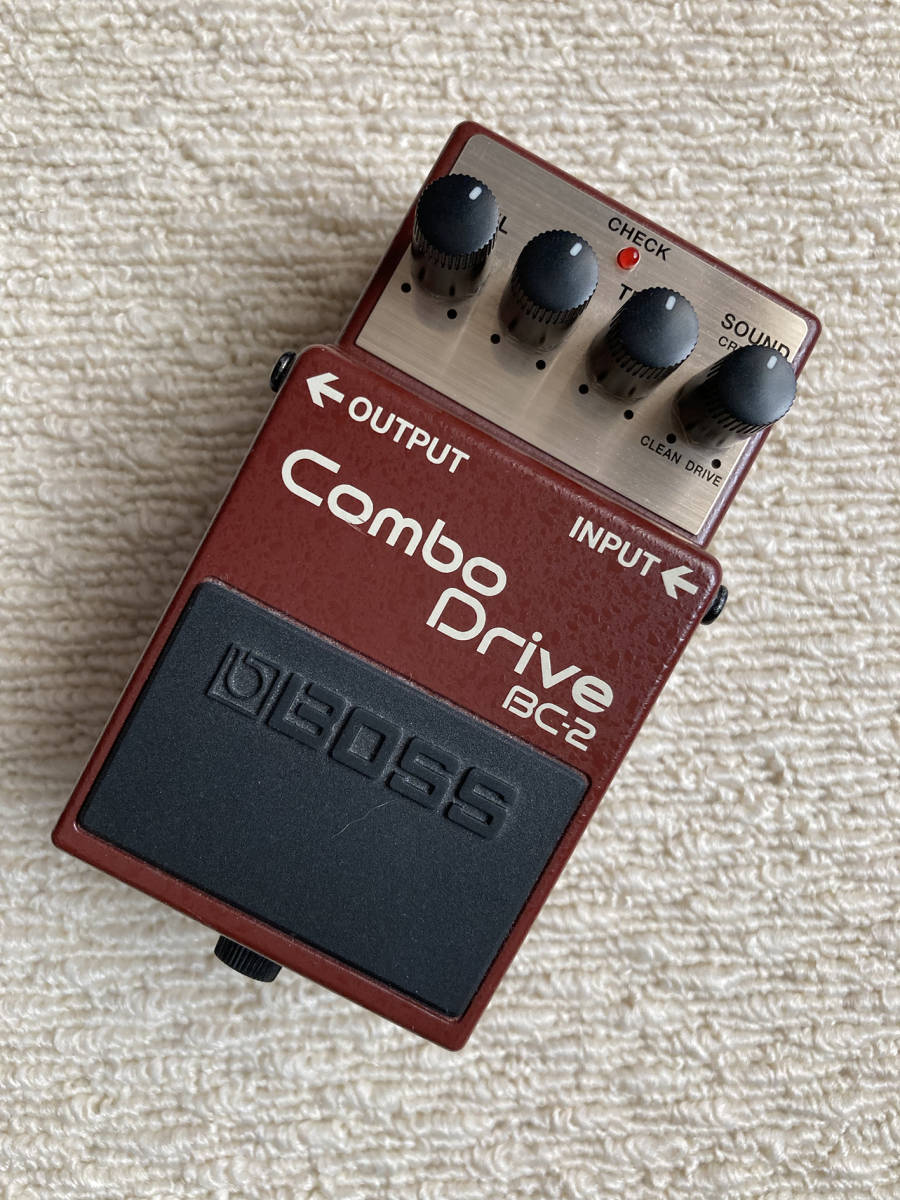 BOSS BC-2 Combo Drive／ボス コンボドライブ 外箱、ステッカー付き BC