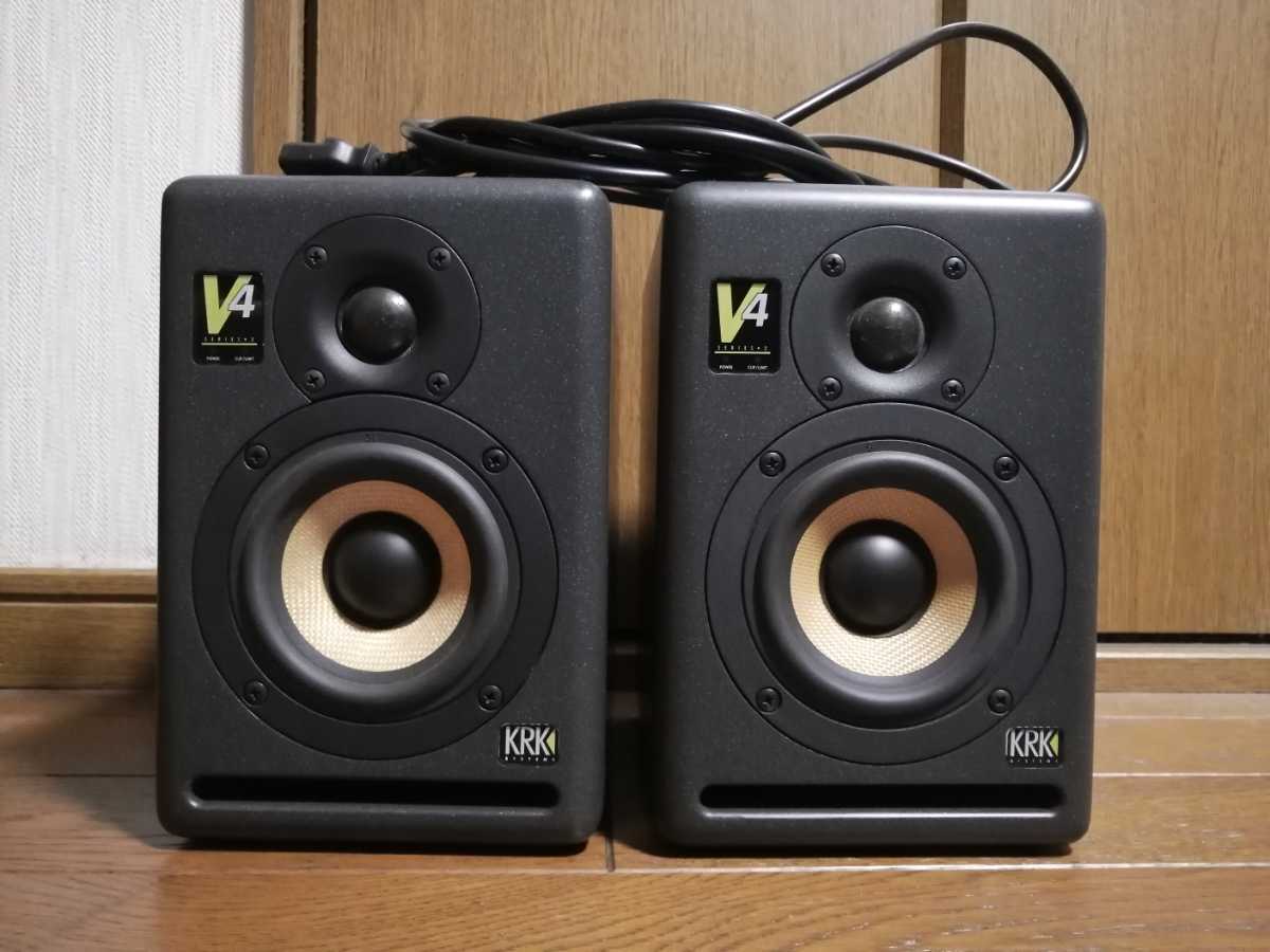KRK V4 series2 V4s2 パワード モニタースピーカー オーディオ機器