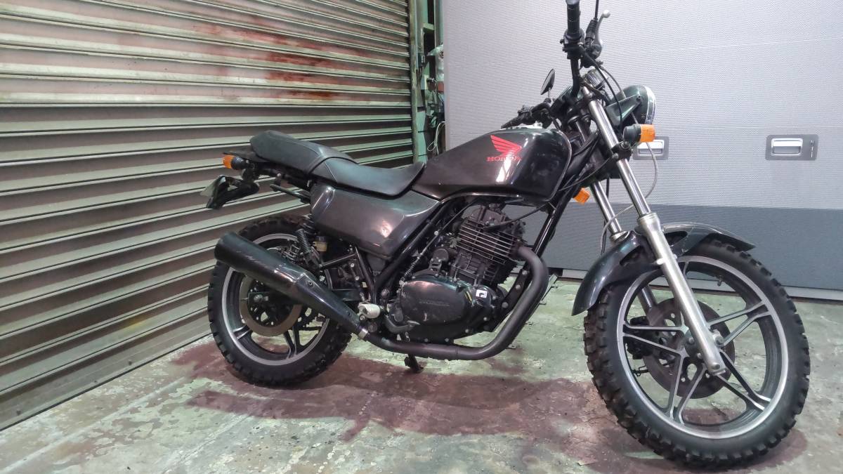 ホンダ FT400 希少車 旧車 オフロードバイク シングル 400cc 