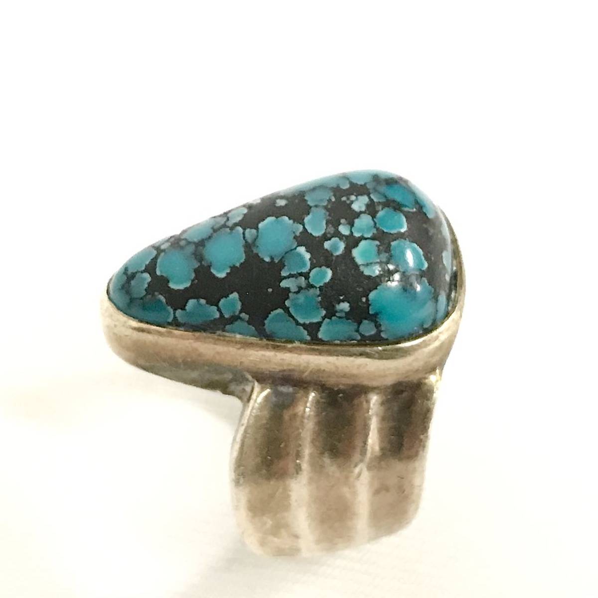 シルバーリングターコイズ3号インディアンジュエリー