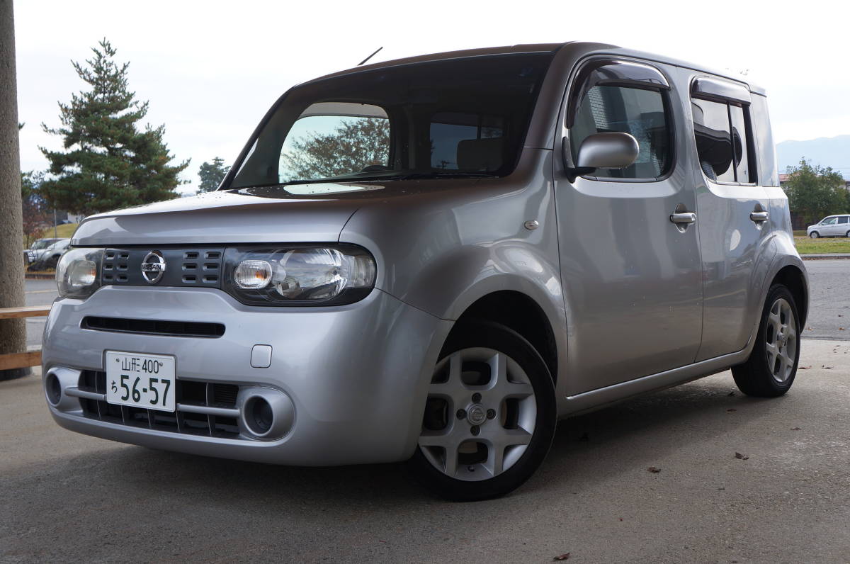 日産キューブ Z-12型 4ナンバー構造変更登録車 H21年 107000km