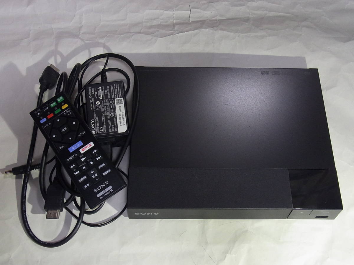 SONY Blu-ray DVD プレーヤー/ BDP-S1500 / ブラック 【ジャンク品