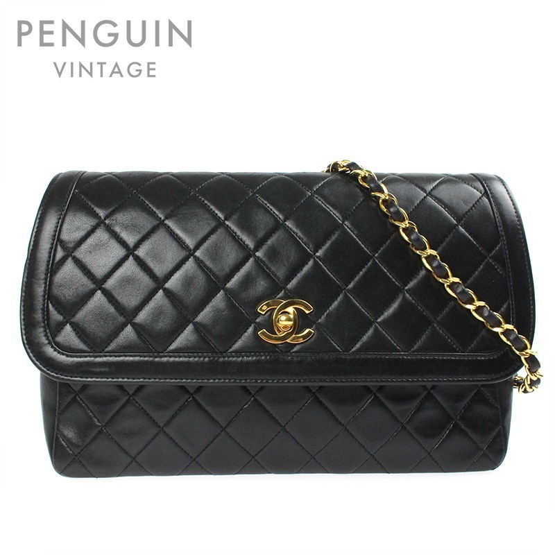 極美品 シャネル CHANEL マトラッセ ココマーク チェーン ショルダー