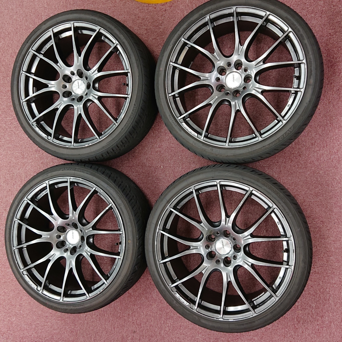 RAYS HOMURA2 8.5J×20+38 9.5J×20+38 PCD114.3-