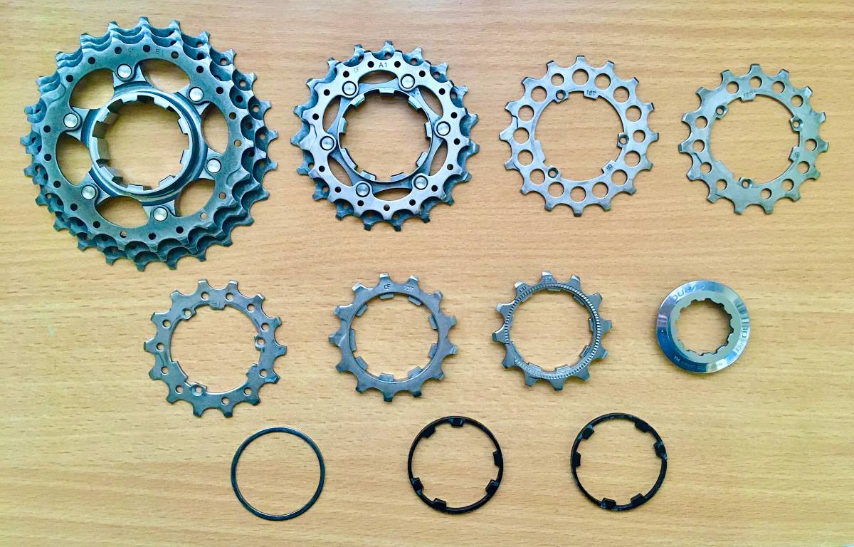 shimano DURA-ACE 7800 カセットスプロケット CS-7800 10速 シマノ