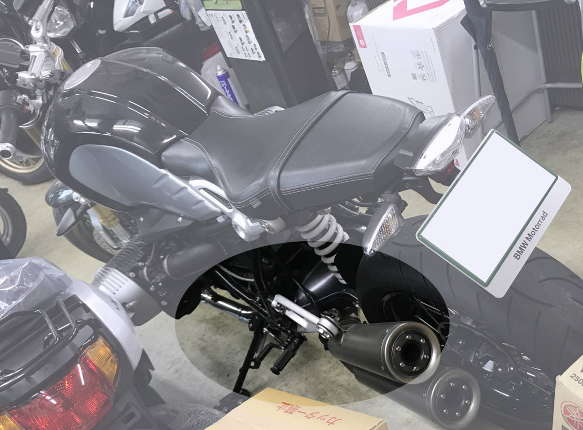 R RnineT : motorrad kyoto nineTを1名乗車仕様にしてみた