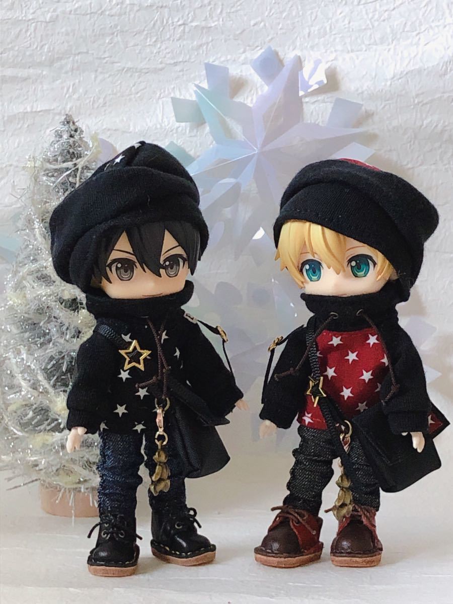 オビツ11服 4点セット 黒バージョン オビツ11 オビツ11アウト